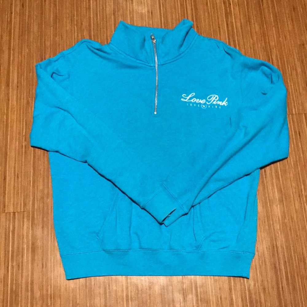 VS Pink quarter zip